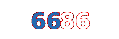 6686